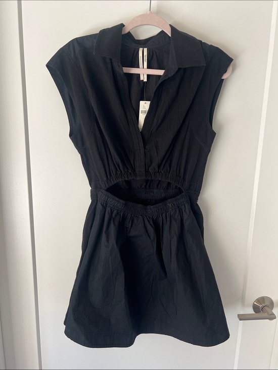 Anthropologie Dresses & Skirts - Anthropologie - NWT! - Black Sleeveless Cutout Shirt Dress